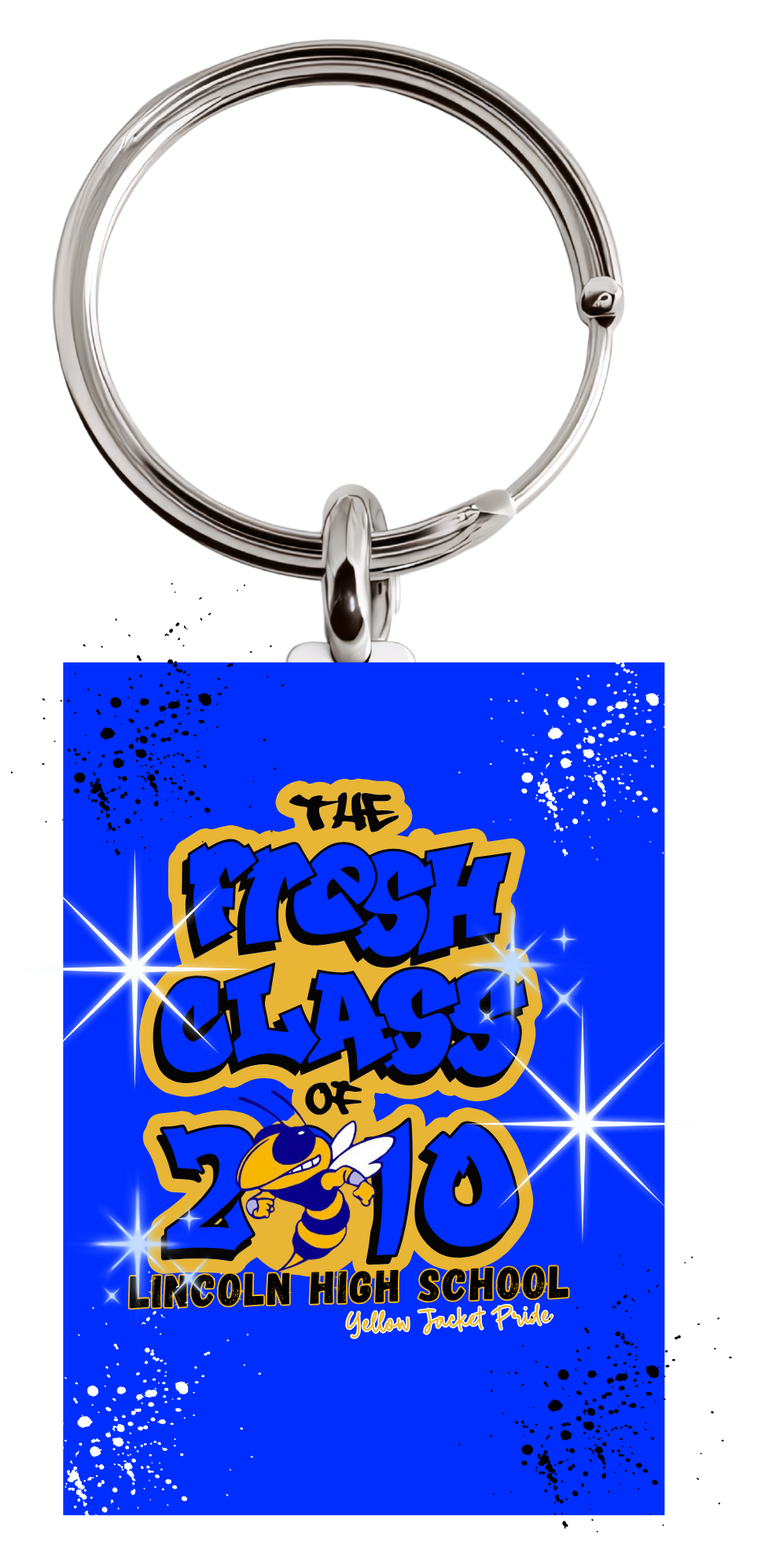 LINCOLN CLASS OF 2010 KEYCHAIN