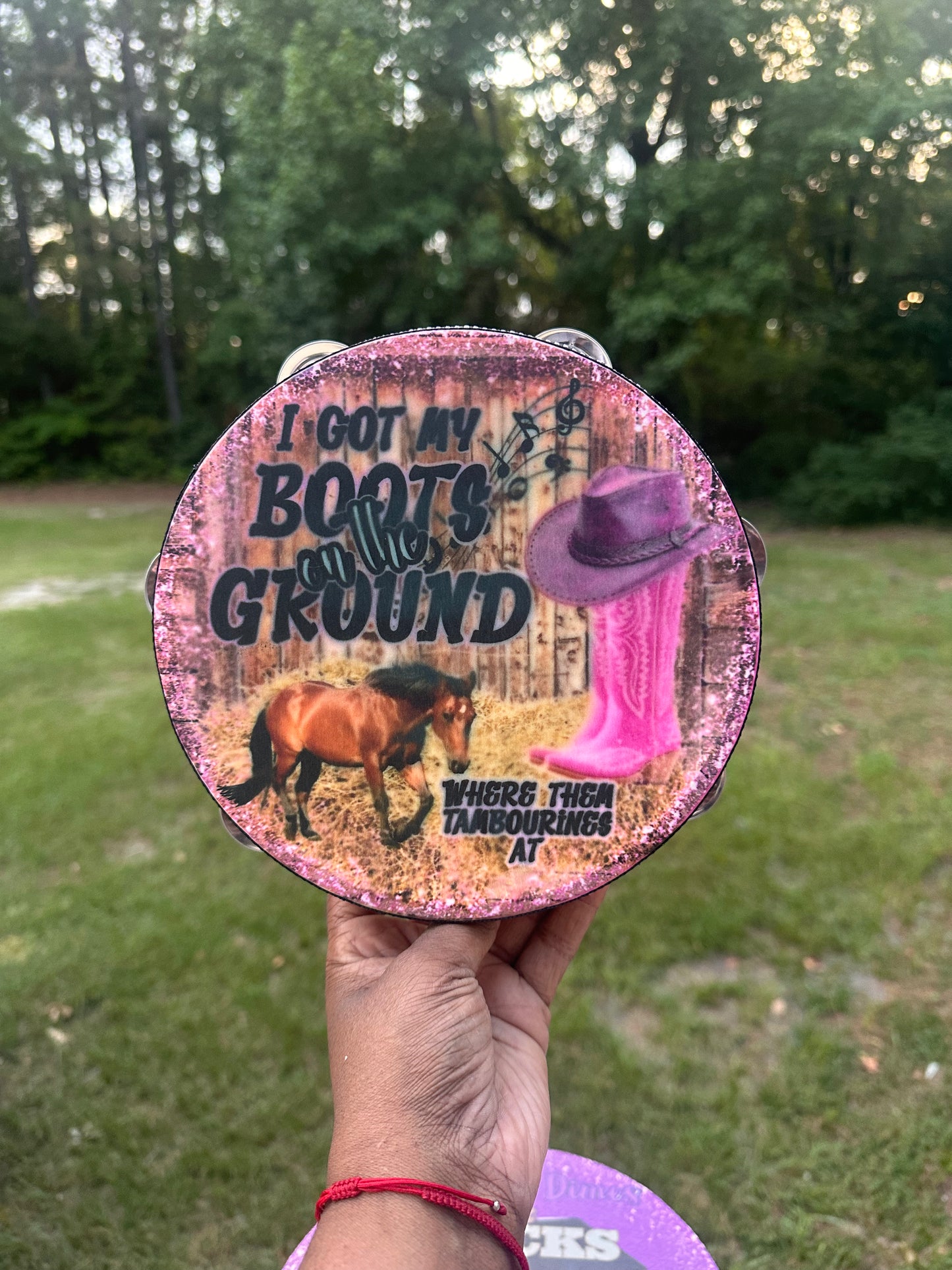 CUSTOM TAMBOURINE