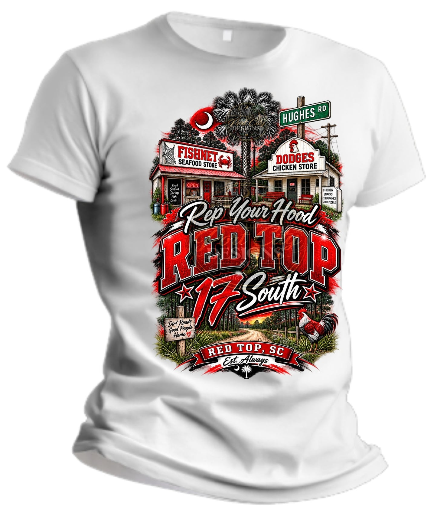 RED TOP TEE A