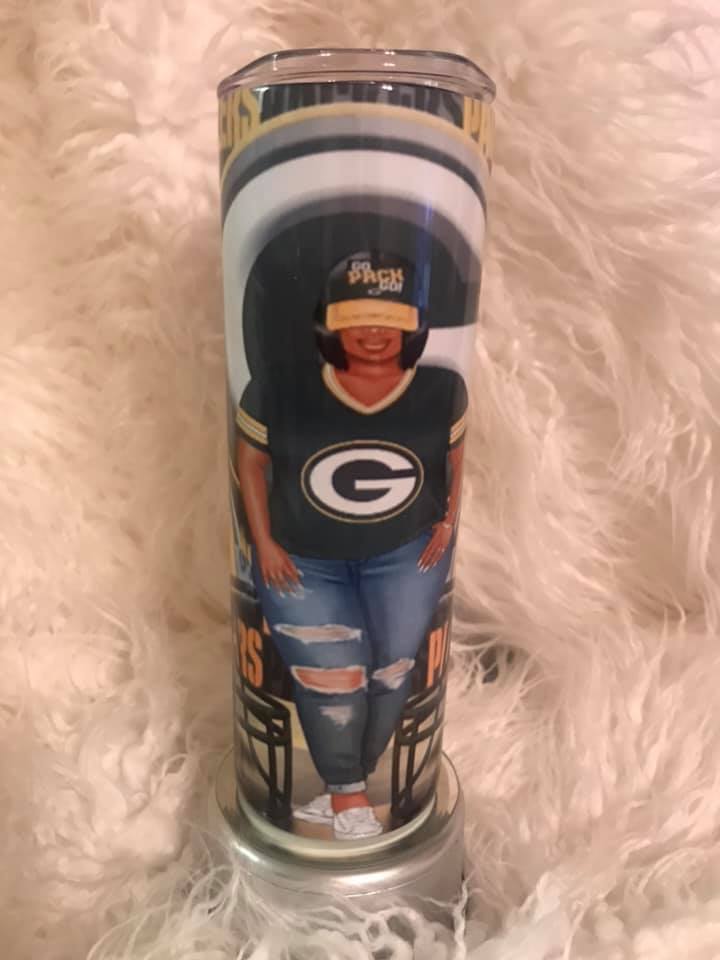 CUSTOM THEMED TUMBLERS ( NO PHOTO)