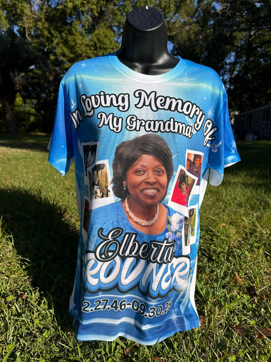 ADULT 3D ALL OVER TEE/DS