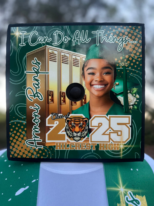 GRAD CAP TOPPER/DS