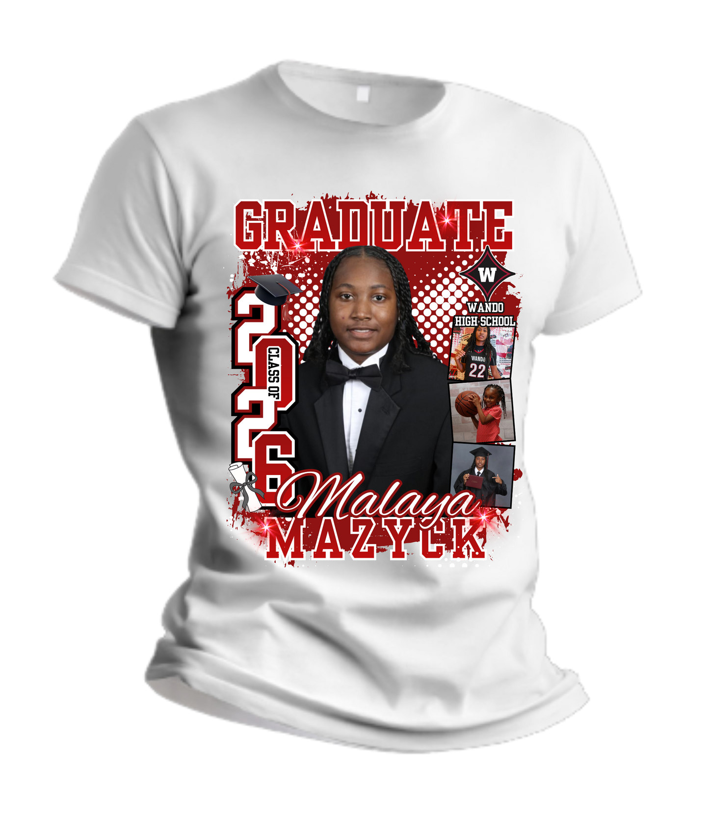 MALAYA MAZYCK GRAD TEES ONLY (DEADLINE TO ORDER MAY 20TH)