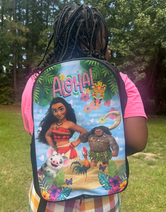 CUSTOM BACKPACK AND PENCIL POUCH