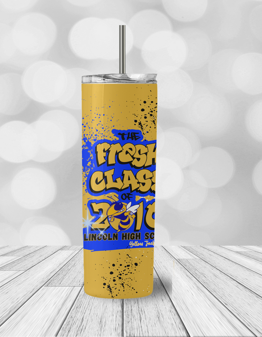 LINCOLN CLASS OF 2010 TUMBLER