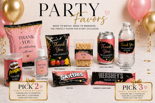PICK 3 PARTY FAVOR BUNDLE