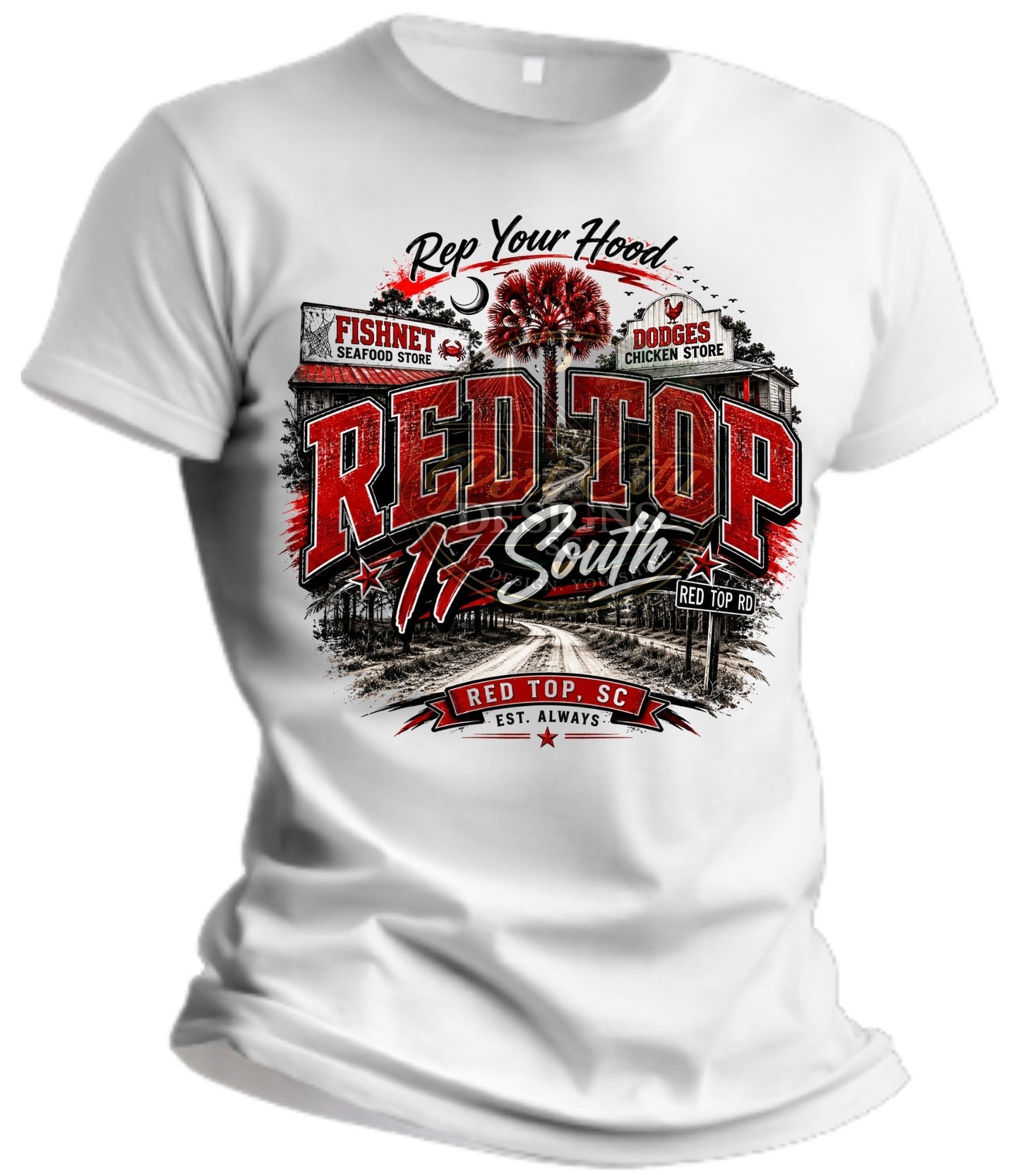 RED TOP TEE B