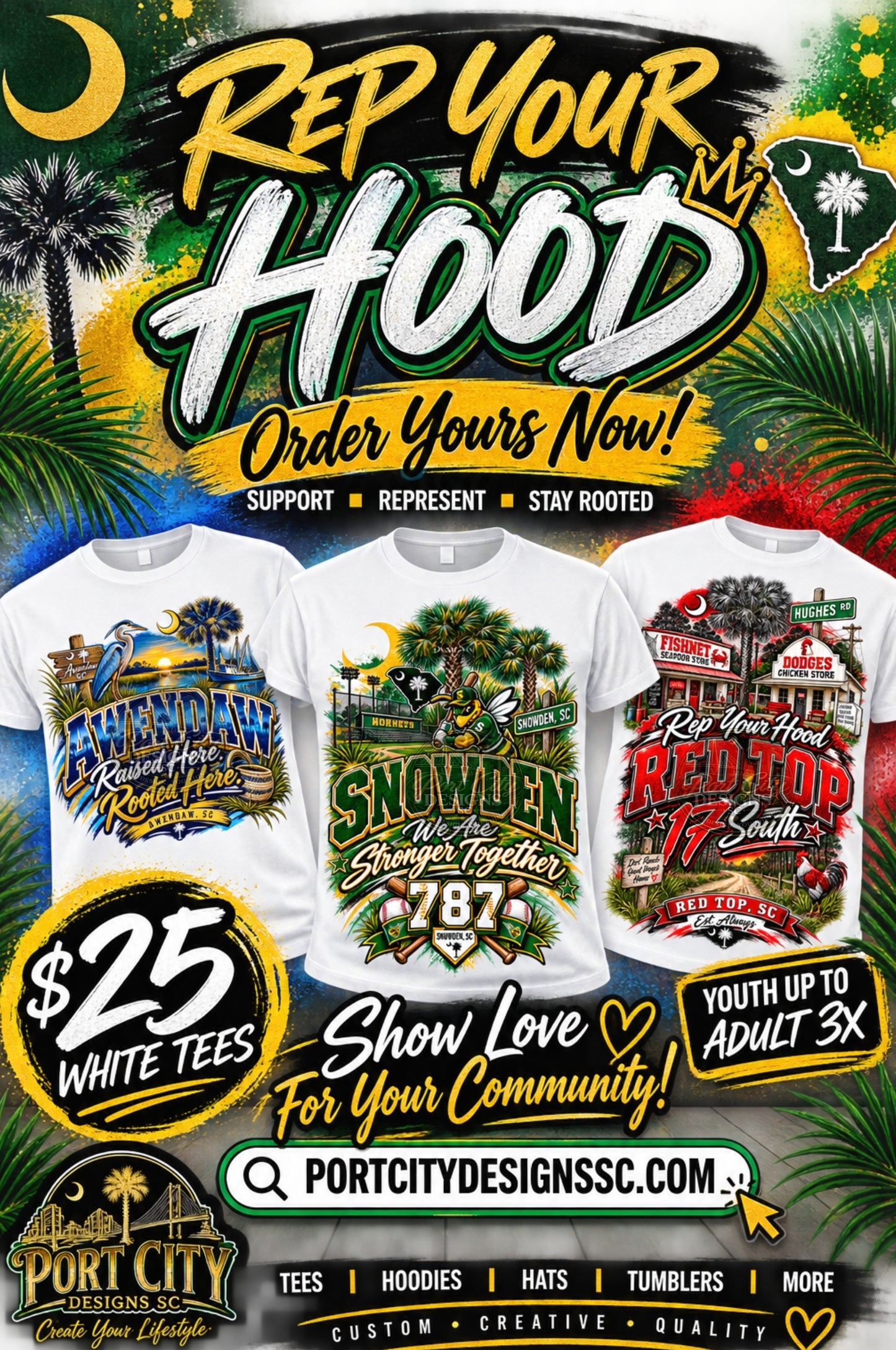 REP YO HOOD COLLECTION